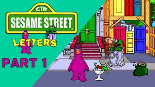 Sesame Street Letters 1997 - Part 1 Gameplaywalkthrough