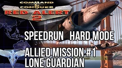 Red Alert 2 HARD - Allied Mission 01 Speedrun