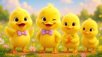 BÀI HÁT ĐANG HOT Vịt Con Đi Chơi - Nhạc Thiếu Nhi 4K Vui Nhộn.