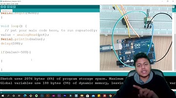Arduino Tutorial - 21 | Using Active Buzzer with Potentiometer | Heights