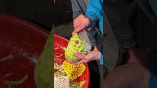 One of the most sweetest fruits in the world - Custard Apple Cutting