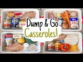 6 DUMP & GO CHICKEN CASSEROLE RECIPES | Easy Oven Baked Meals & Tasty Dinner Ideas | Julia Pacheco