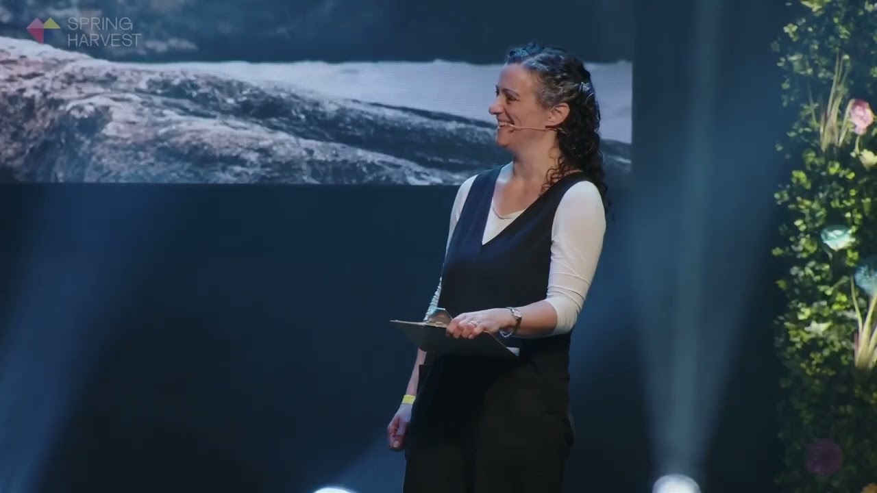 Abby Guinness presenting extracts - with Bear Grylls