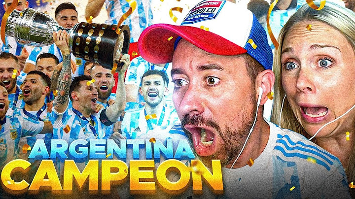 ARGENTINA CAMPEON 🇦🇷 REACCION ESPAÑOLES | FINAL Copa América 2021