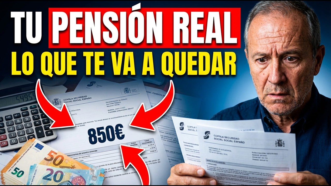 URGENTE PENSIONISTAS: esta es la PENSIÓN EXACTA que te puede quedar