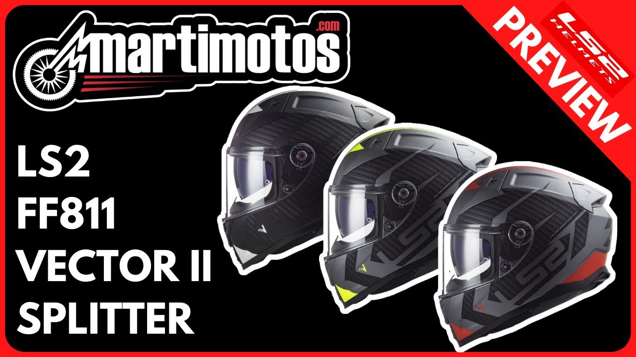 Casque LS2 Vector 2 FF811, Homologué ECE 22.06