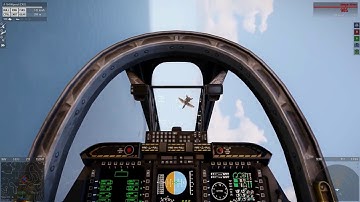 ARMA3 A10 from tail to gunsight