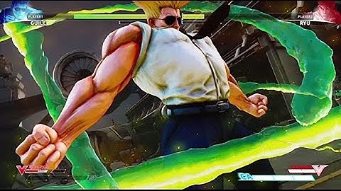 Street Fighter V: Guile Combo Series (Sonic Hurricane & Rev Spin Kick-Sommersault Kick, Trial Vol 2)