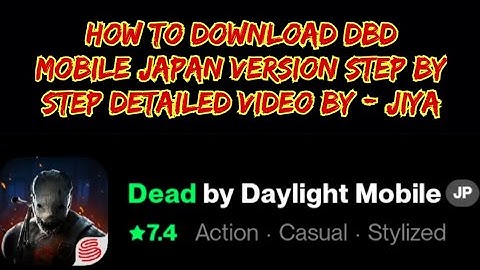 💥 HOW TO DOWNLOAD DBD JAPAN VERSION STEP BY STEP TUTORIAL 💥