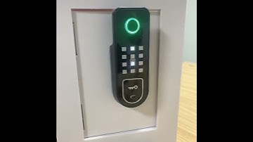 WiFi Bluetooth Security Key Remote APP Fingerprint Password Rim Smart Door Lock