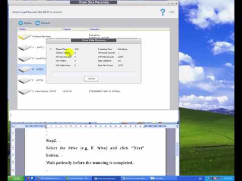 Data Recovery Tutorial: how to use iCare Data Recovery