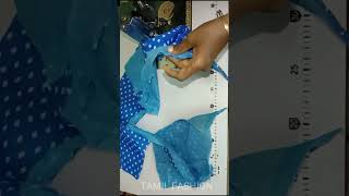 Hemming Cloth Attachment In Blouse Tamil Fashion