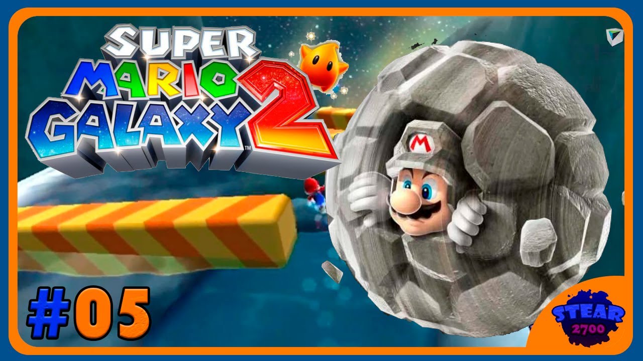 Super Mario Roca Super Mario Galaxy 2 #05 || Somos una Roca - YouTube