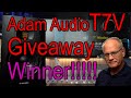 Adam Audio T7V Giveaway We Have A Winner