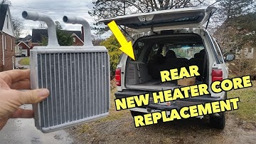 Expedition Rear Heater Core Replacement.