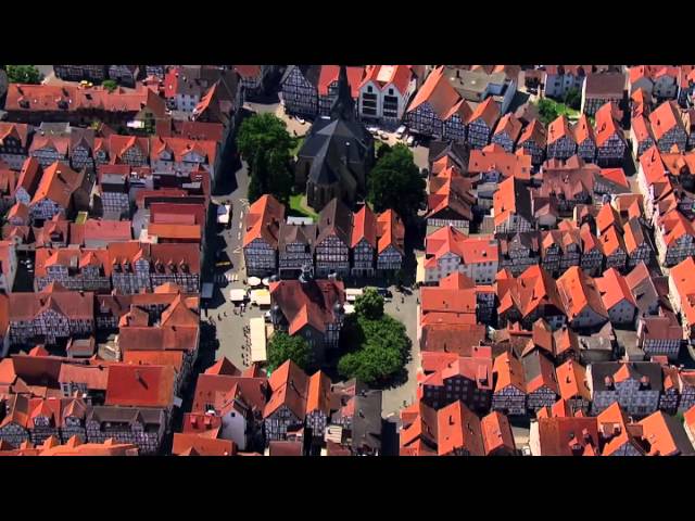 Hessen von oben: Kirchen und Klöster