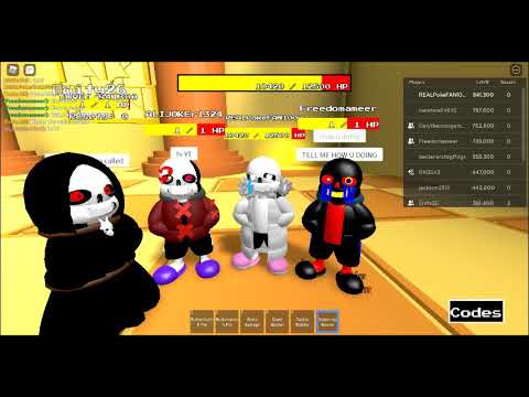 Roblox Sans Multiversal Battles Alpha Sans And King Multiverse Sans Gameplay Youtube - roblox sans multiversal battles all codes