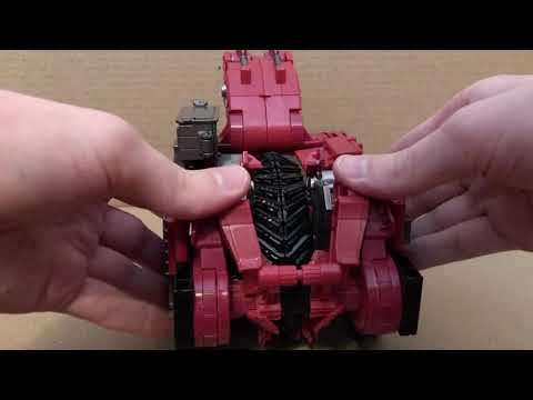 Robot To Excavator: Transformers Studio Series 55 Leader Class Scavenger
