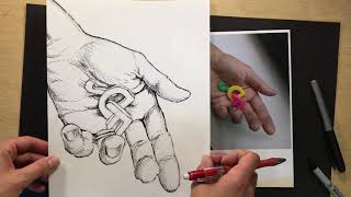 Hand Drawing Without Grid Stage 2 Of 3