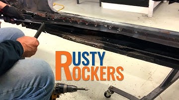 How Replace Rusty Rocker Panels - Sheet Metal on the 1980 Trans Am