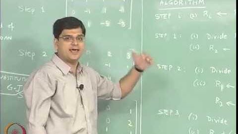 Gauss Jordan and LU Decomposition