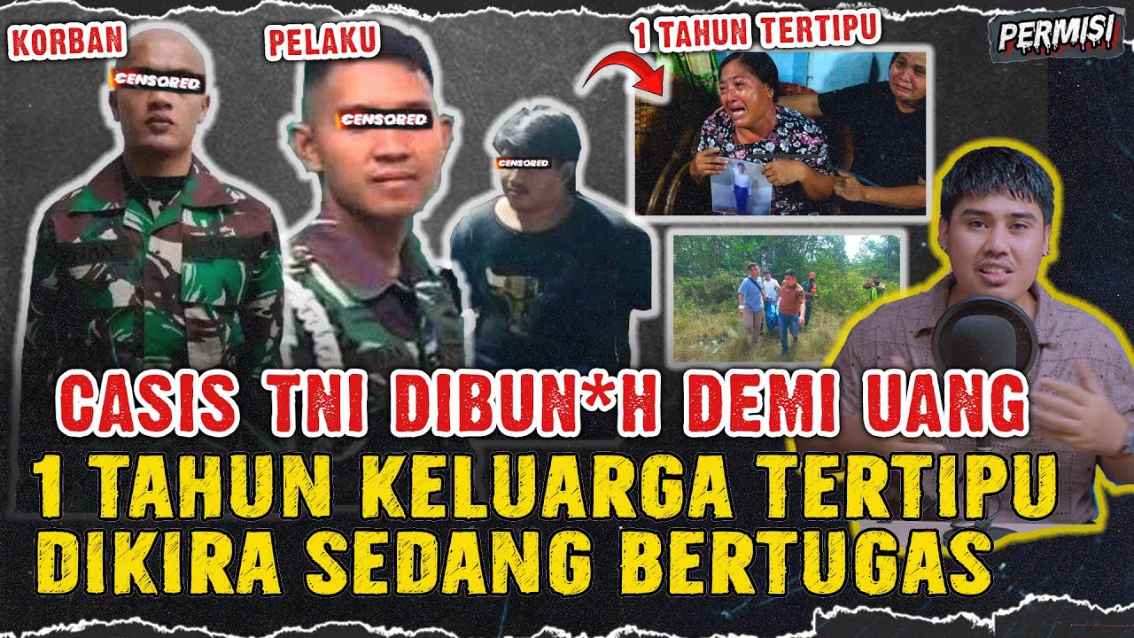 CASIS TNI DI BUN*H DAN KELUARGA DITIPU SEDANG BERTUGAS SELAMA 1 TAHUN | IWAN TELAUMBANUA