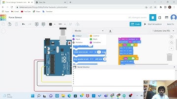 21CE10068 | DIY ASSIGNMENT II | SREYAN GOSWAMI | FORCE SENSOR USING TINKERCAD