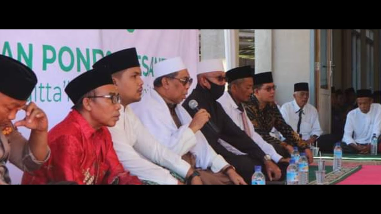 Sambutan: (Dr.TGH. HAZMI HAMZAR, SH.,MH.) di Acara Peresmian PONPES  dan Pengukuhan Pengurus Cabang