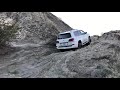 Lexus LX570 off-road - climbing with Crawl Control 4x4 low engaged set at high travel level