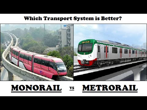 Metro VS Mono Rail Metro VS Mono Rail