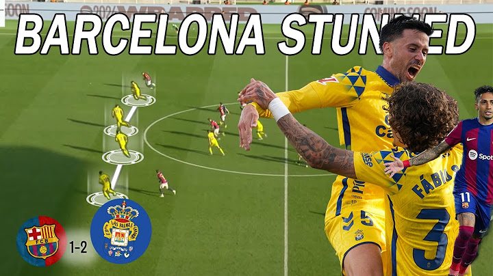 Las Palmas Destroyed Barcelona's 125th Anniversary | Barcelona vs Las Palmas