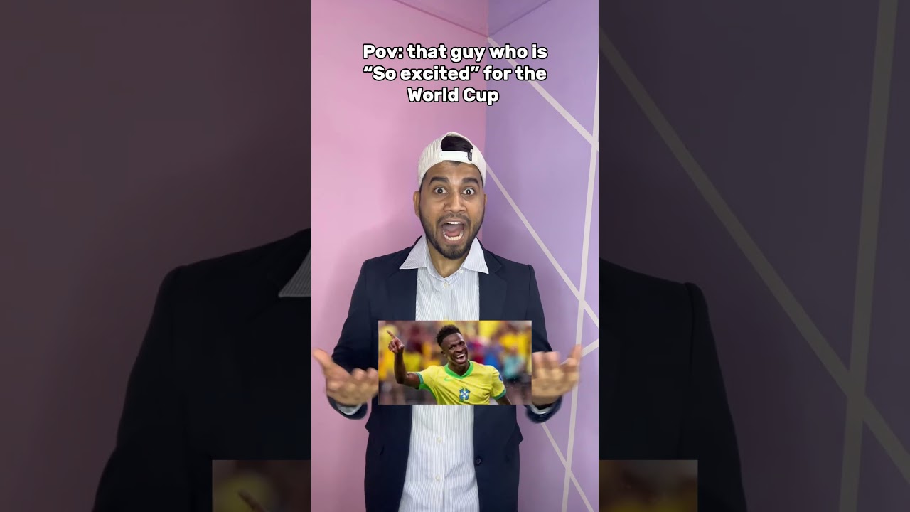 Im So Excited For The World Cup! #comedy #funny #jokes #shorts #worldcup