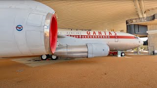 Tour through the unique Boeing 707 made just for QANTAS on display in Longreach