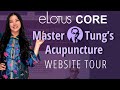 How to use elotus core  master tungs acupuncture edition