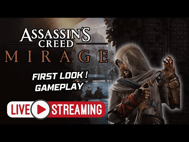 Assassin's Creed Mirage Gameplay Walkthrough Gameplay Live Stream 8 