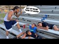 Dad BULLIES KIDS To Workout, What Happens Next Is Shocking