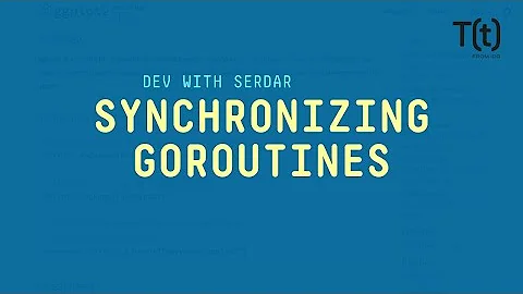 How to synchronize goroutines with waitgroups