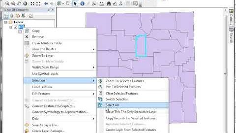 ArcGIS 10.1 - How to Select Attributes and Create Layer