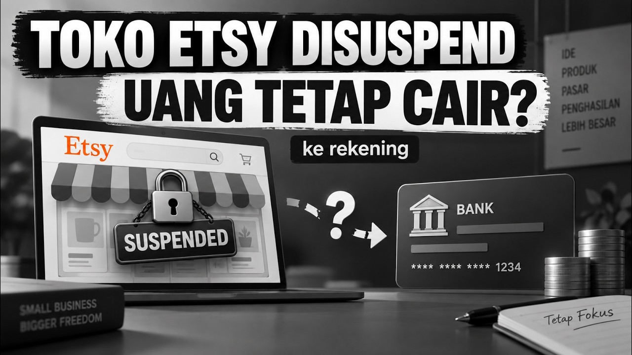 Toko Etsy Disuspend, Apakah Uang Tetap Cair ke Rekening?