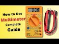 How to Use a Multimeter ? - How to Measure Voltage, Resistance, Continuity and Amps