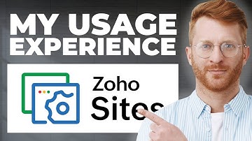 Zoho Sites Website Builder Review - My Usage Experience