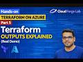 👉 Hands-on Terraform on Azure | Part 5 – Outputs Explained (Real Demo)