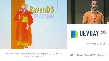 Itamar Syn Hershko - "Full-text search with Lucene and neat things you can do with it"