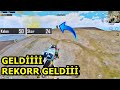 GELDİİİİ REKORR GELDİİİ MAÇA BAKK SOLO SQUAD PUBG MOBİLE