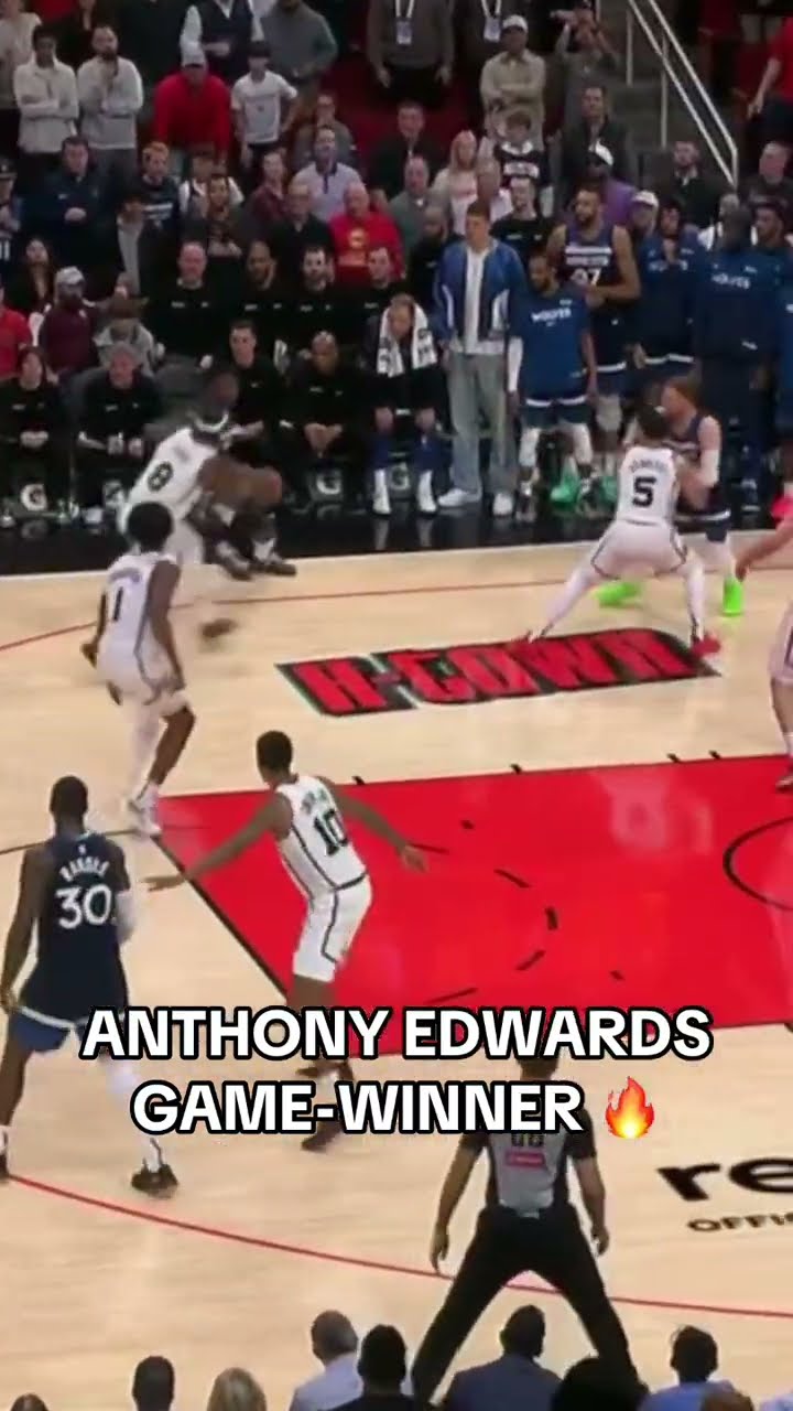 ANT WINS IT FOR THE TIMBERWOLVES ?
