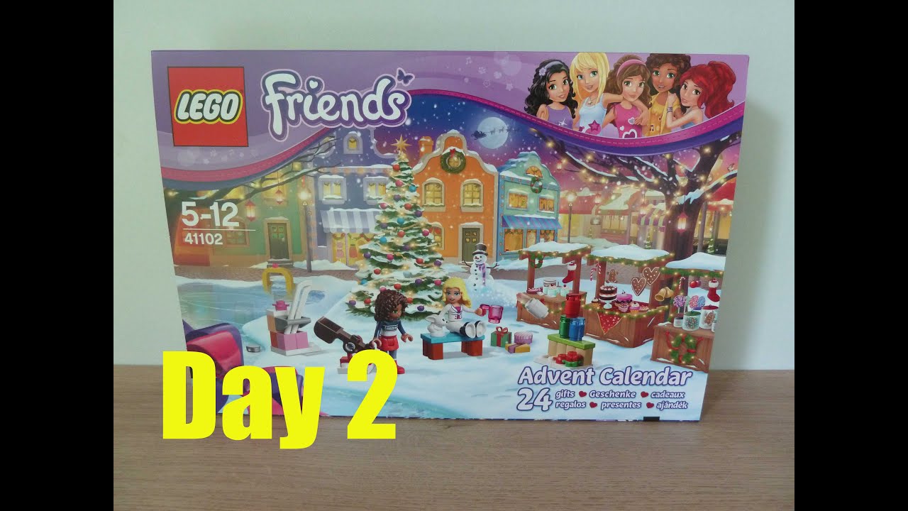 lego friends advent calendar day 2