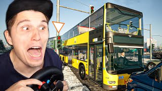 Mit dem Doppeldecker durch Berlin ✪ Bus Simulator 2021 (The Bus) screenshot 4