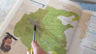 ASMR ~ Maps of Ancient Empires! India, China, Americas ~ Soft Spoken Map Tracing screenshot 3