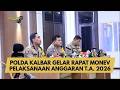 POLDA KALBAR GELAR RAPAT MONEV PELAKSANAAN ANGGARAN T.A. 2026