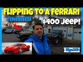 $400 Jeep Wrangler Flop to Flip - Buying and Selling cars until I can afford a Ferrari Part 10